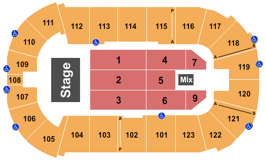 Payne Arena Panter Belico Seating Chart